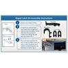 New Plastic Latch Set Kit for Solar Group Standard Mailbox Repair Latch Kit