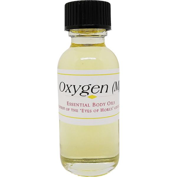 Oxygen - Type L For Men Scented Body Oil Fragrance [Regular Cap - Clear - 1 oz.] - ID#24293