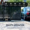 1400lbs Sliding Gate Opener Electric Operator w/Remote Control Automatic Roller.
