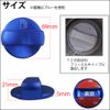 Auto Agency Universal / Fuel Cap Cover/Red ac491-red-01