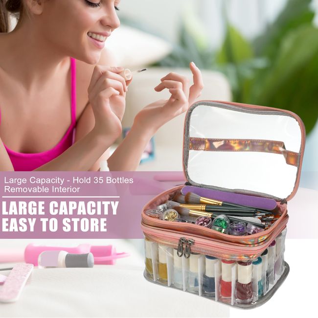 Nail Polish Bag Nail Art Set Organizer Nail Polish Travel Case