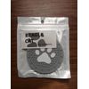 BEAGLE CAT Paw Pattern Non-Slip Car Coaster (Blue)