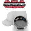 NoSWEAT Hat Sweat Pad Sweat Wicking Cap & Hat Liner Sweatproof Tape Hat Bucket Hat Patented(12 Pack)