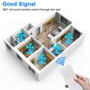 2x Universal Ceiling Fan Lamp Light Wireless Timing Remote Control Receiver Kit