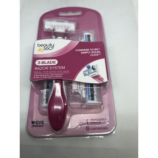 CVS Beauty 360 3-Blade Razor System