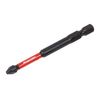 Sealey AK8258 3pc 75mm Pozi #2 Impact Power Tool Bit Set