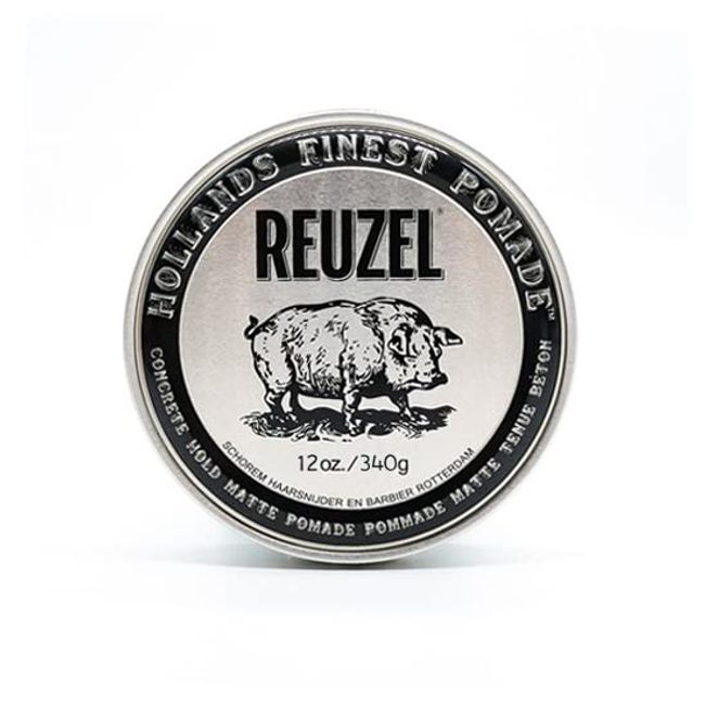 REUZEL Pomade Concrete Hold Mat, 12.0 oz (340 g)