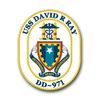 US Navy Ship USS David R. Ray DD-971 Decal Sticker 5.5"