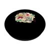 Samurai Cats in Action - Battle Scene PopSockets Adhesive PopGrip