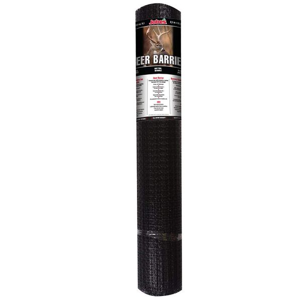 Jobe's Easy Gardener LG400171 7-by-100-Foot Deer Barrier Fencing, 7 Ft x 100 Ft , Black