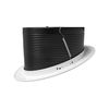 Nicor 17704 Recessed Lighting Trim, 6, White, Black