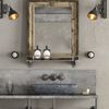 QR1 Series Surface-Mounted Retro Frame 3-Way Beech Wood Dark