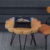 moin 2502mini65 Miniature Table Set, Retro Modern, Fashionable,