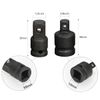 Sukudon Impact Socket Adaptor Set, Socket Wrench Adapters, 6 Pcs Reducer Adapter for Converter Socket Set 1/4" 3/8" 1/2" 3/4"