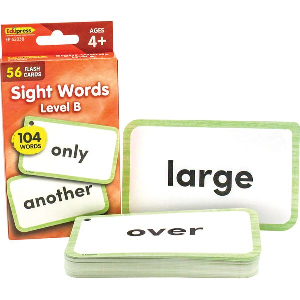 Teacher Created Resources Sight Words Flash Cards - Level B (EP62038)