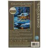Moonlit Cabin Cross Stitch Kit