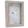 Lawrence Frames Shadow Box Frame, Polystyrene, Natural Gray, 5x7