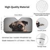 Pug Dog Car Windshield Sunshade Front Window Sun Visor Protector Foldable Shield Cover for Truck SUV