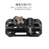 TILTA Adjustable Mounting Plate 1/4"-20 and 3/8"-16 Thread TA-AMP-B