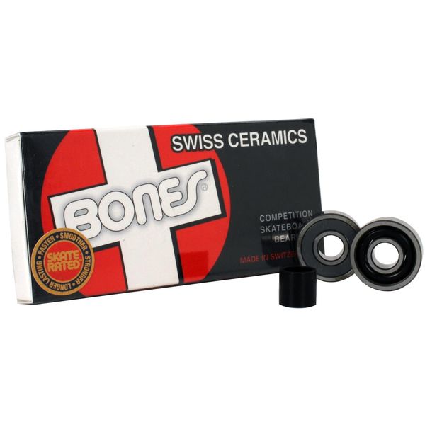 Bones Ceramic Swiss Bearings - Pack of 8