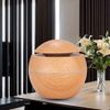 LOVIVER Mini Oil Diffuser Humidifier, Travel Ultrasonic Small Difusers for Essential Oils, Light Brown
