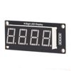 LED Digital Display Module Clear PCB Circuit 4-Bit 7 Segments Accurate Wiring LED Segment Digital Display Module MRA172D Green