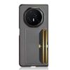 COQUE Suitable for Honor Magic V3 Phone case, Honor Magic V3 Lychee Pattern Card Slot Phone case-Gray