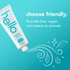 Hello Antiplaque Toothpaste, Fluoride Free For Teeth Whitening With Na