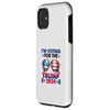 iPhone 11 I'm Voting Trump 2024 Sunglasses Design Case