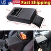 Auto Center Console Armrest Pillow with Cup Holder Memory Foam Car Armrest Pad