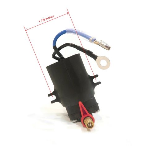 The ROP Shop | Fuel Primer Choke Solenoid for 1997 Evinrude 90HP BJ90SLEUC, BJ90SXEUC, J90SLEUC
