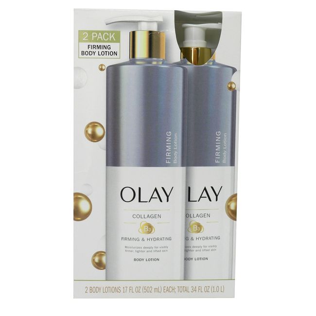 Olay Collagen, B3 firming and hydrating body lotion 2pk