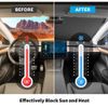 For Tesla Model Y/3 Windshield Sun Shade Front Cover UV Visor Sunshade Foldable