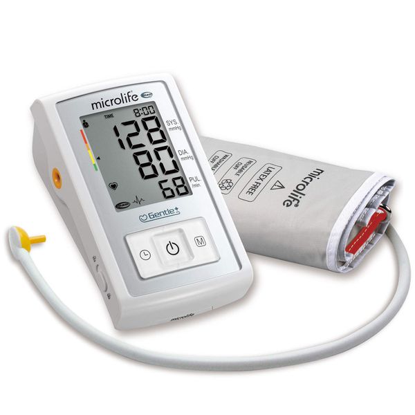 Microlife BPM3 Deluxe Blood Pressure Monitor, Upper Arm Cuff, Digital Blood Pressure Machine, Stores Up To 198 Readings for Two Users (99 readings each)