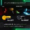 Demon Freak Kaze - PS4 PS5 SWITCH Pro Controller Aim Improved Left and Right Variable Design, 4 Axis, Made in Japan (Black Low/High Set)