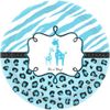 Sweet Safari Boy-Plates 10 1/2"