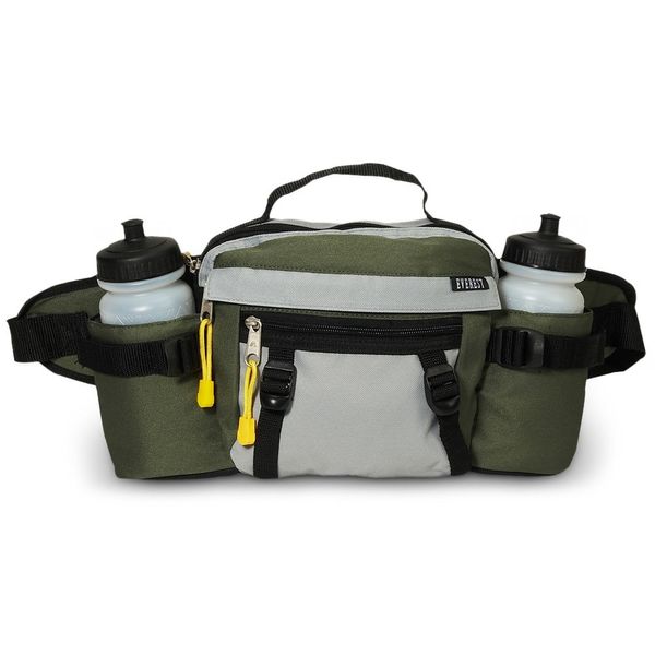 Everest Dual Squeeze Hydration Pack Color: Moss/Gray/Black