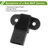 Partuto Manifold Absolute Pressure MAP Sensor for CITROEN C5 2001-2004 No.0261230241 1 Pc