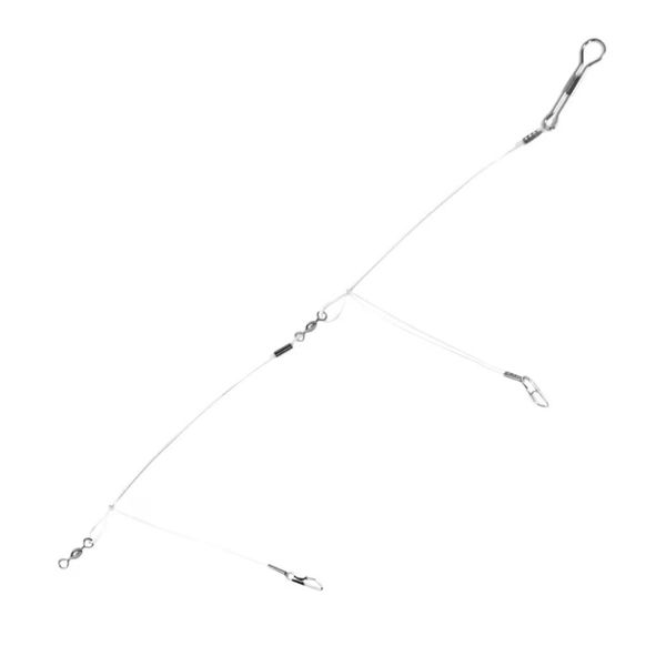 2 Packs Sea Striker Double Drop Mono Bottom Rigs