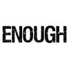 CafePress Enough 10"x3" Rectangle Bumper Sticker Car Decal