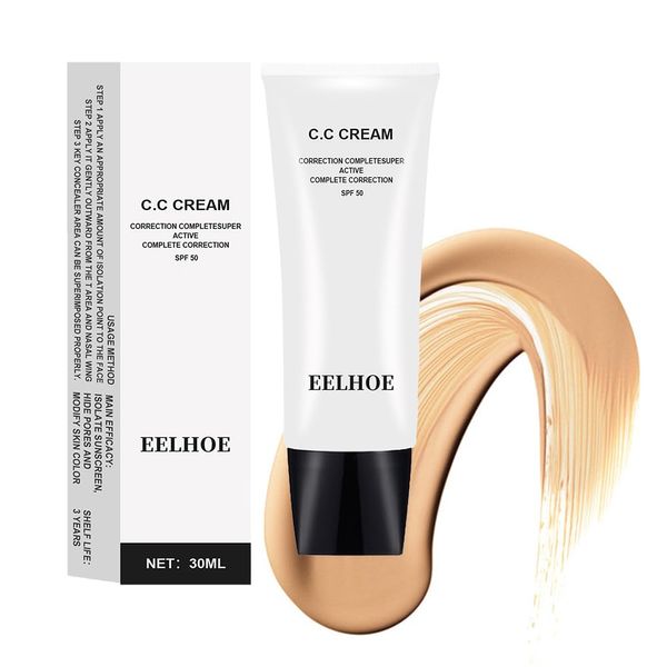 GHFCZOO CC Cream, Complete Correction Super Active, SPF 50, 1.0 fl oz (Natural, 30ml)
