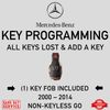 Mercedes-Benz (1) Key + Key Programming | Add Key or All Keys Lost