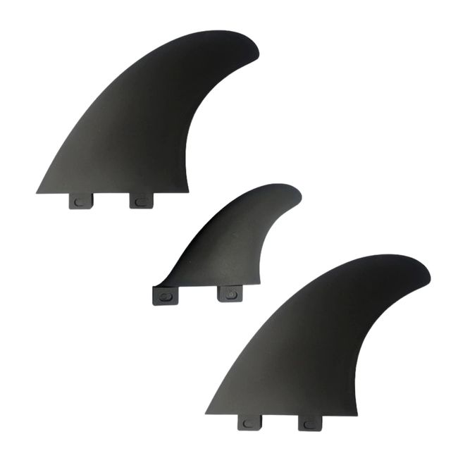 Krovat FCS Compatible 3 Fin MR.TWIN Fiberglass Shortboard Mid-Length Universal 3-Piece Set