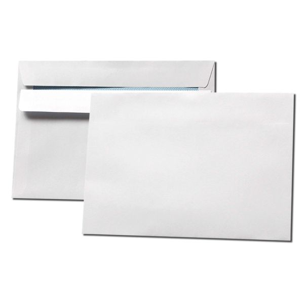 C6 114x162mm 90gsm White Self Seal Envelopes (None Window) - Pack Size 1000