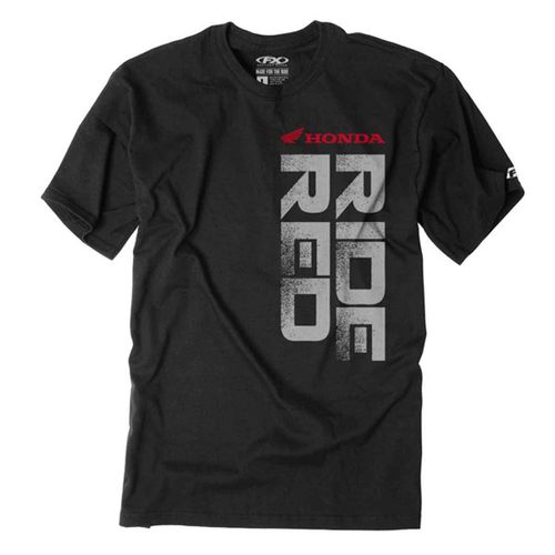 Factory Effex 16-88316 Honda 'Ride Red' Vert T-Shirt (Black, XX-Large)