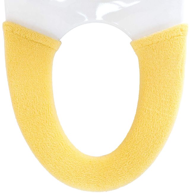 OKA Toilet Seat Cover, Yellow, For Washing/Heating Use, Botanical Garden (Plant, Natural)