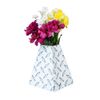 JAM PAPER Pop Up Flower Vases - Blue Mesh - 3/Pack