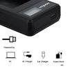 LP-E17 LCD USB Charger for Canon EOS 750D, 760D, M3 and More