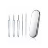 5PC Blackhead whitehead Pimple Blemish Acne Extractor Remover Tool Kit set Zits