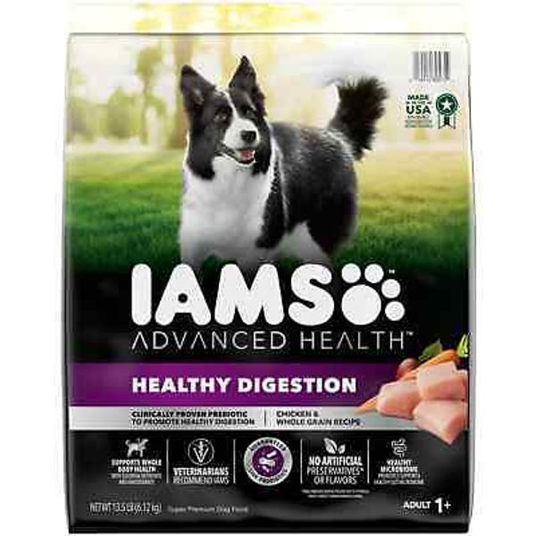 Iams Advanced Health Healthy Digestion With Real Chicken Dry Dog Food Adult, 13